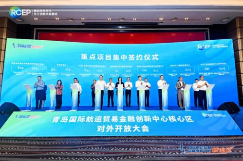 聚勢兩周年 謀遠再出發 青島國際航運貿易金融創新中心核心區對外開放大會成功舉辦